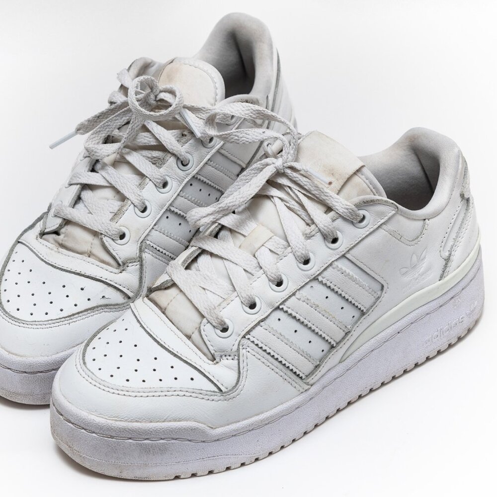 Adidas white sneakers